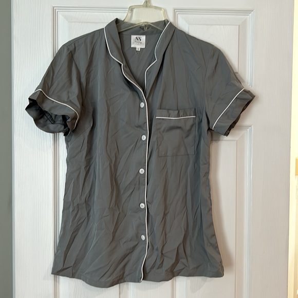 SS Weddings Gray Pajamas Set - Picture 3 of 6